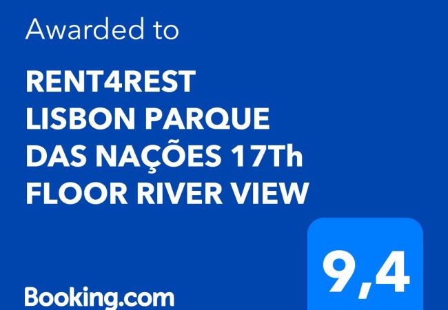 Apartamento em Lisboa - RENT4REST LISBON PARQUE DAS NAÇÕES 17TH FLOOR RIVER VIEW Apartamento em Lisboa - RENT4REST LISBON PARQUE DAS NAÇÕES 17TH FLOOR RIVER VIEW